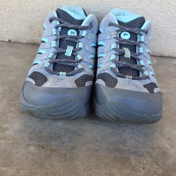 Merrell Gray and Blue Ankle Boots - Picture 11 of 12